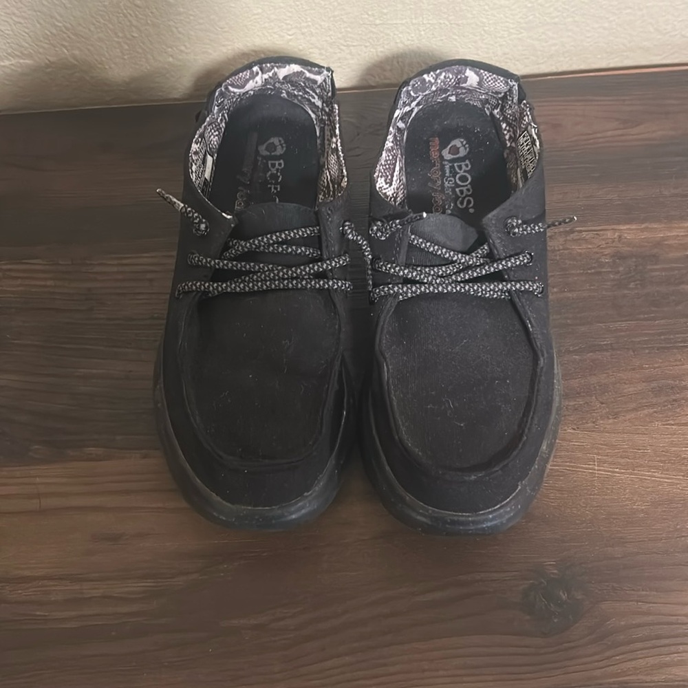 Bobs by Sketchers memory foam slip on shoes